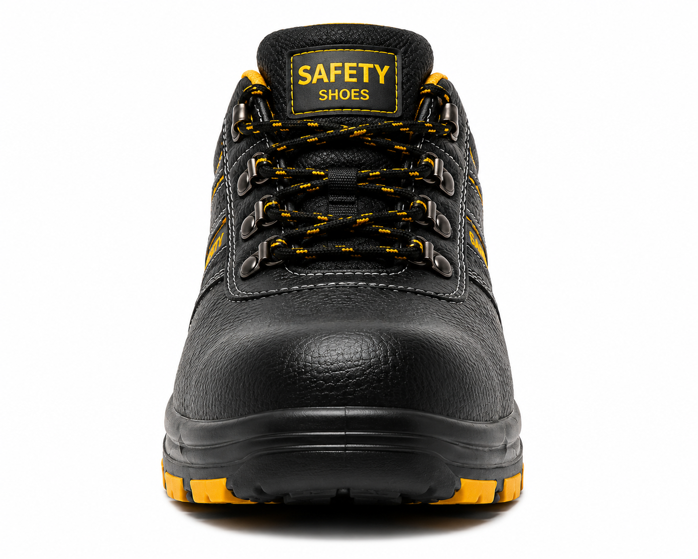 Industrial Safety Shoes with Steel Toe & Anti-Slip Sole